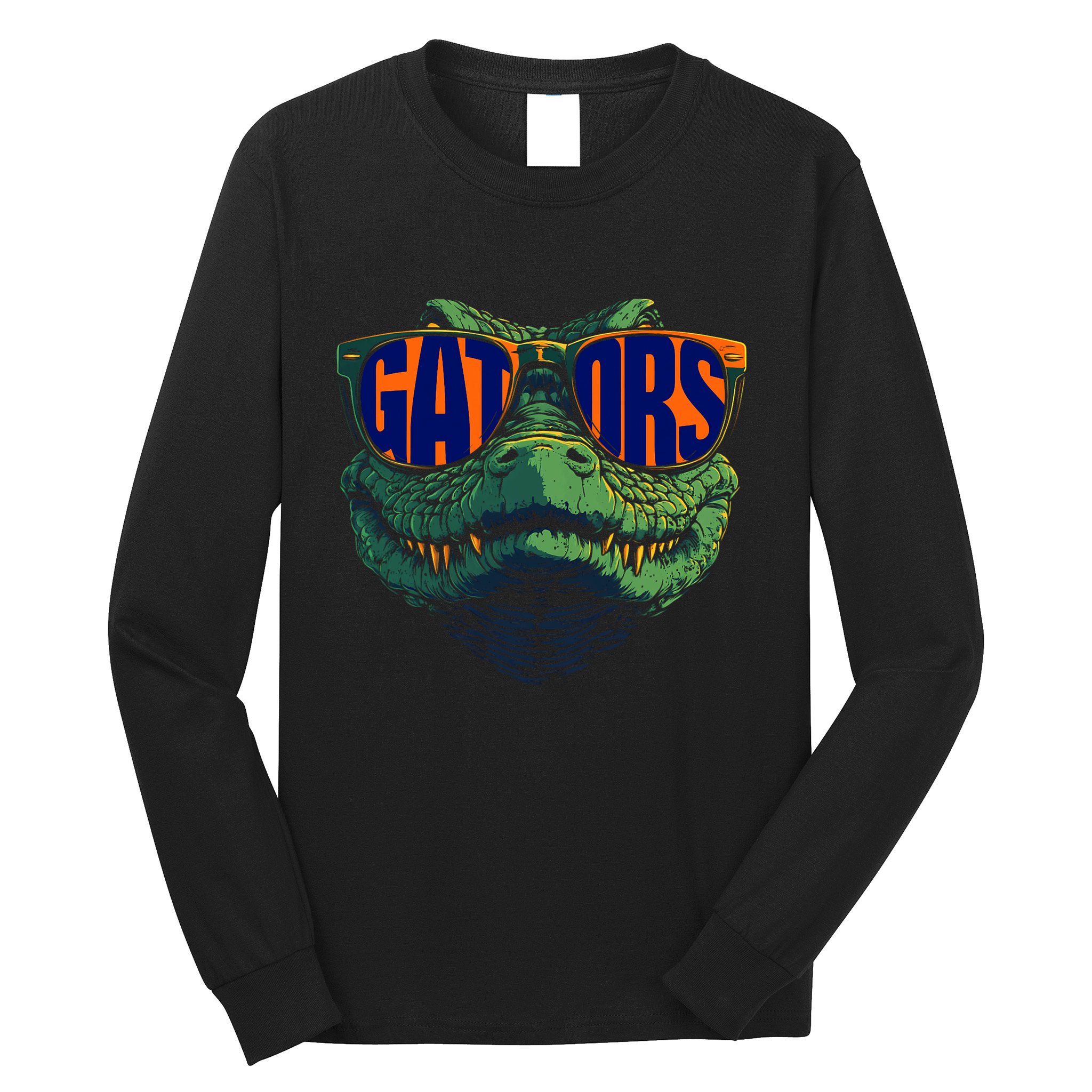 Funny Gators Name Vintage Classic 70s 80s 90s Long Sleeve Shirt
