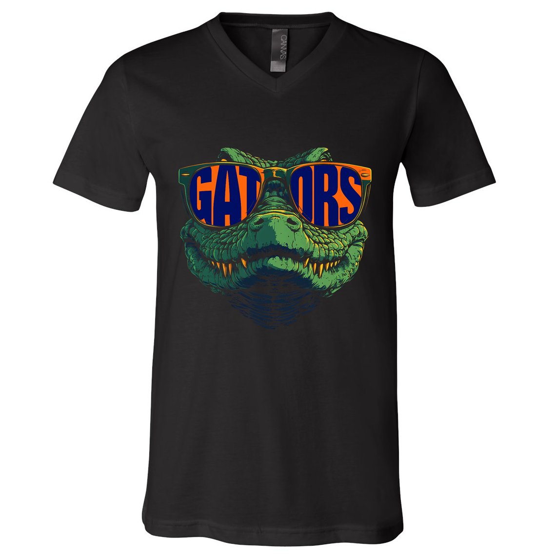 Funny Gators Name Vintage Classic 70s 80s 90s V-Neck T-Shirt