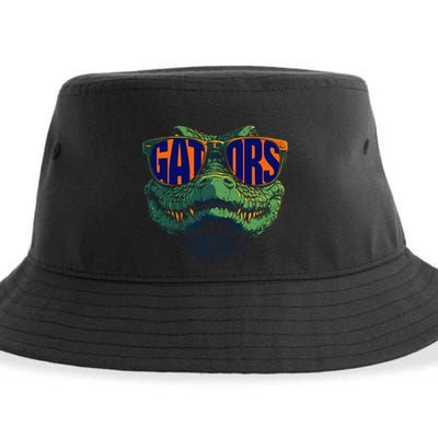 Funny Gators Name Vintage Classic 70s 80s 90s Sustainable Bucket Hat