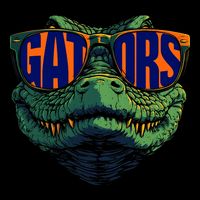 Funny Gators Name Vintage Classic 70s 80s 90s Button