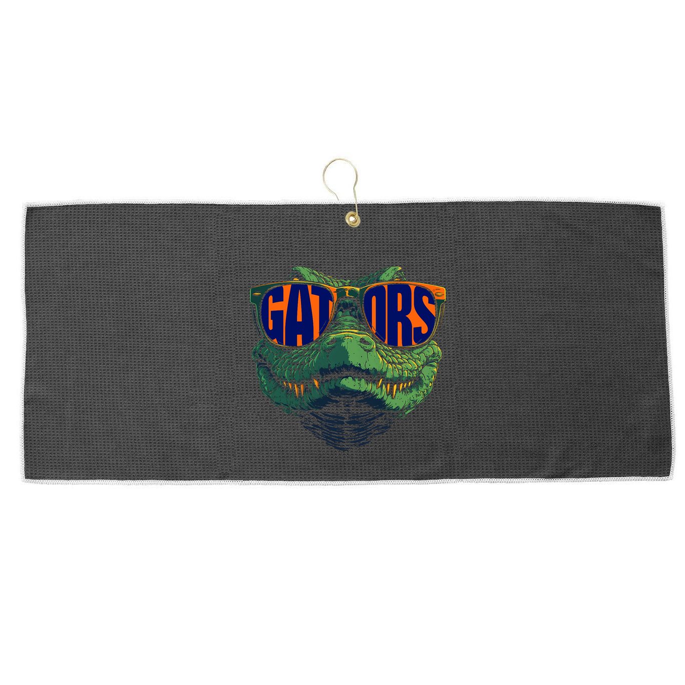 Funny Gators Name Vintage Classic 70s 80s 90s Large Microfiber Waffle Golf Towel