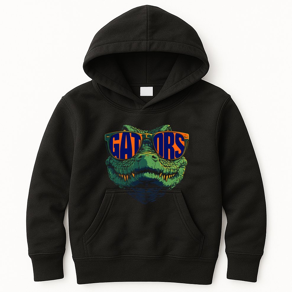 Funny Gators Name Vintage Classic 70s 80s 90s Kids Hoodie