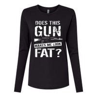 Funny Gun Nut Joke Sayings Womens Cotton Relaxed Long Sleeve T-Shirt