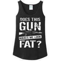 Funny Gun Nut Joke Sayings Ladies Essential Tank