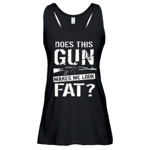 Funny Gun Nut Joke Sayings Ladies Essential Flowy Tank