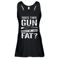 Funny Gun Nut Joke Sayings Ladies Essential Flowy Tank