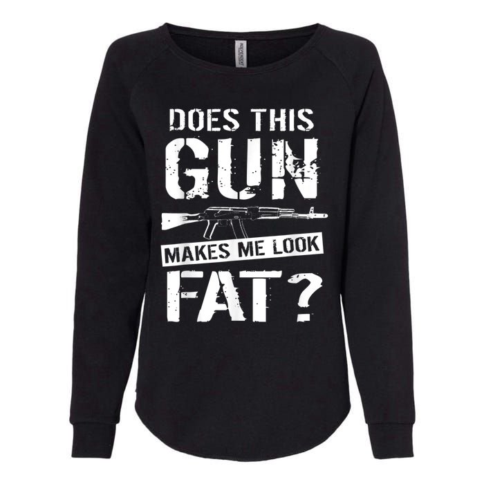 Funny Gun Nut Joke Sayings Womens California Wash Sweatshirt