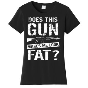 Funny Gun Nut Joke Sayings Women's T-Shirt