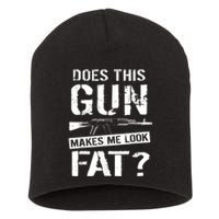 Funny Gun Nut Joke Sayings Short Acrylic Beanie