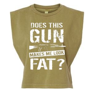 Funny Gun Nut Joke Sayings Garment-Dyed Women's Muscle Tee