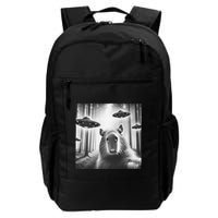 Funny Graphic Novelty Capybara Selfie With Ufo Weird Silly Backpack