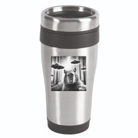 Funny Graphic Novelty Capybara Selfie With Ufo Weird Silly 16oz Travel Tumbler