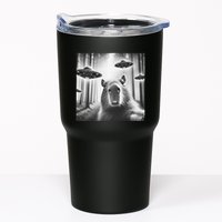 Funny Graphic Novelty Capybara Selfie With Ufo Weird Silly Tumbler