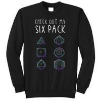 Funny Gamer Nerdy Gamer Check Out Six Pack Sweatshirt