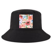 Flower Garden Nature Pattern Cool Comfort Performance Bucket Hat