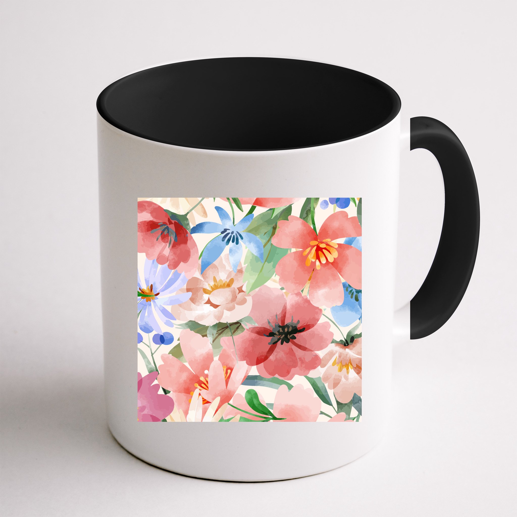 Flower Garden Nature Pattern Mug