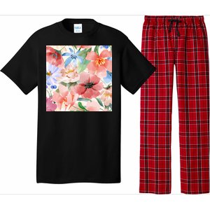 Flower Garden Nature Pattern Pajama Set