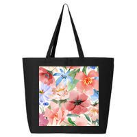 Flower Garden Nature Pattern 25L Jumbo Tote