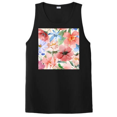 Flower Garden Nature Pattern PosiCharge Competitor Tank