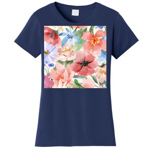 Flower Garden Nature Pattern Women's T-Shirt