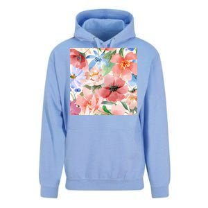 Flower Garden Nature Pattern Unisex Surf Hoodie