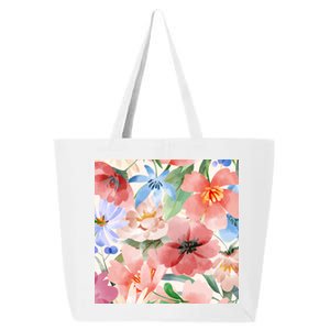 Flower Garden Nature Pattern 25L Jumbo Tote