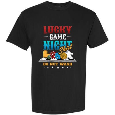 Family Game Night Cute Gift Funny Lucky Game Night Cute Gift Garment-Dyed Heavyweight T-Shirt