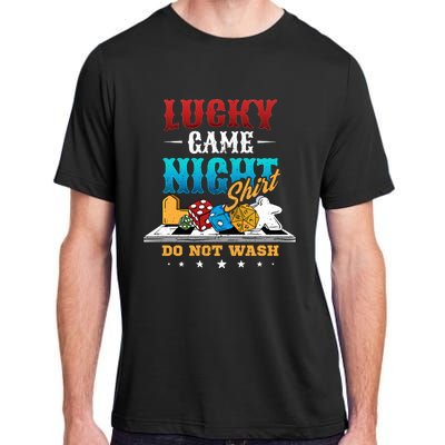 Family Game Night Cute Gift Funny Lucky Game Night Cute Gift Adult ChromaSoft Performance T-Shirt