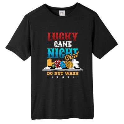 Family Game Night Cute Gift Funny Lucky Game Night Cute Gift Tall Fusion ChromaSoft Performance T-Shirt