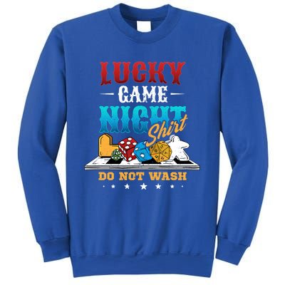 Family Game Night Cute Gift Funny Lucky Game Night Cute Gift Sweatshirt