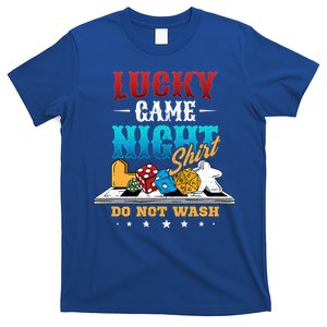 Family Game Night Cute Gift Funny Lucky Game Night Cute Gift T-Shirt