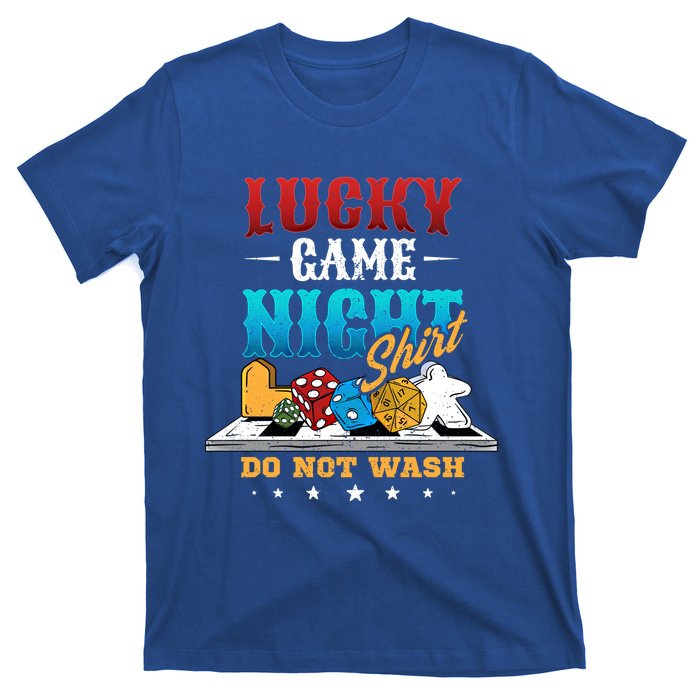 Family Game Night Cute Gift Funny Lucky Game Night Cute Gift T-Shirt