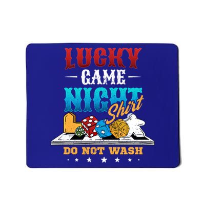 Family Game Night Cute Gift Funny Lucky Game Night Cute Gift Mousepad