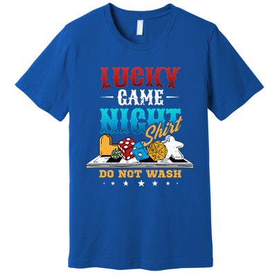 Family Game Night Cute Gift Funny Lucky Game Night Cute Gift Premium T-Shirt