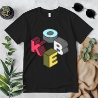 First Given Name Retro Isometric Block Letters Premium T-Shirt
