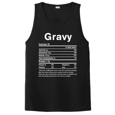 Funny Gravy Nutrition Thanksgiving Costume Cute Gift PosiCharge Competitor Tank