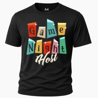 Family Game Night Game Night Host Cooling Performance Crew T-Shirt