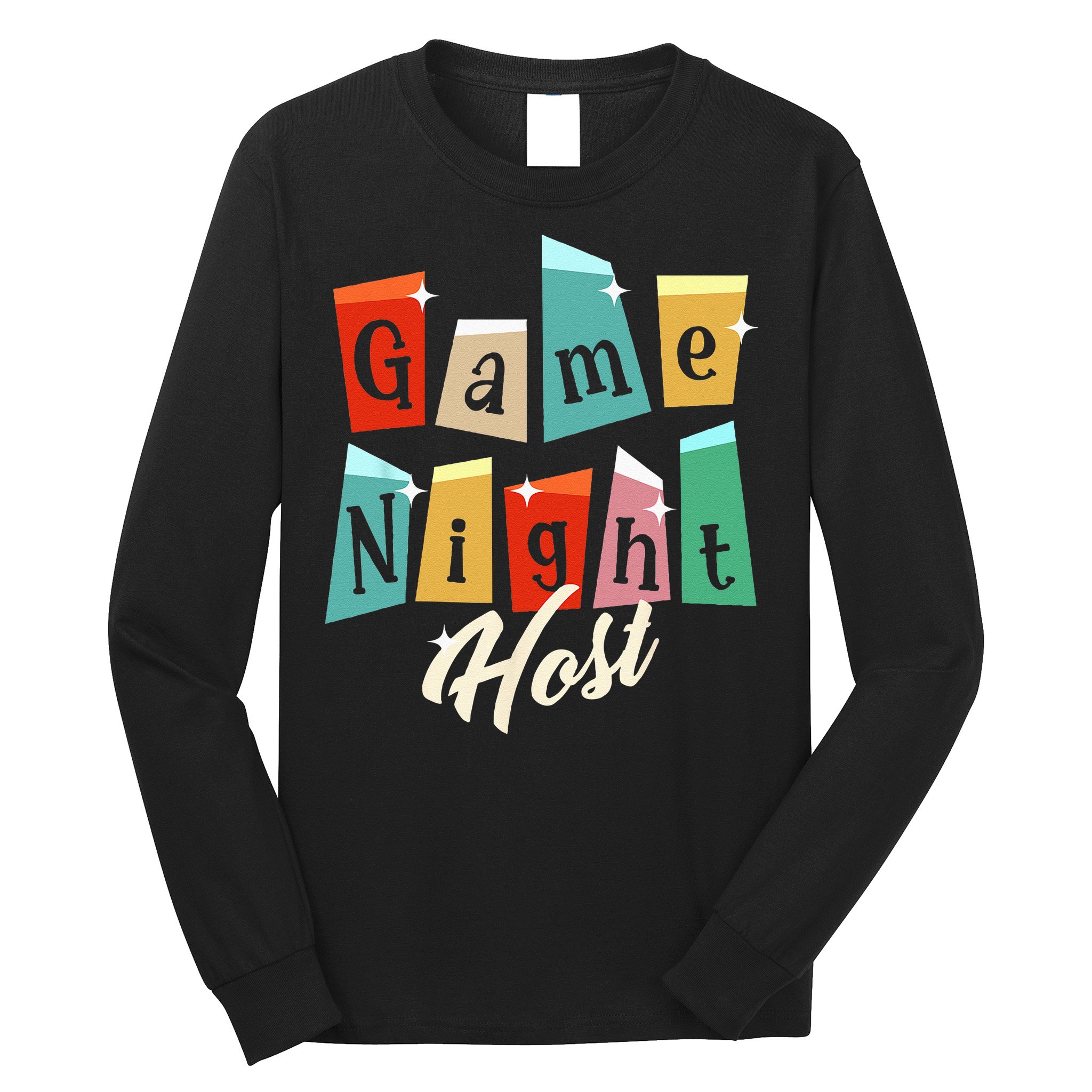 Family Game Night Game Night Host Long Sleeve Shirt