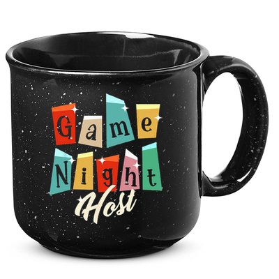 Family Game Night Game Night Host 15oz Campfire Ceramic Mug