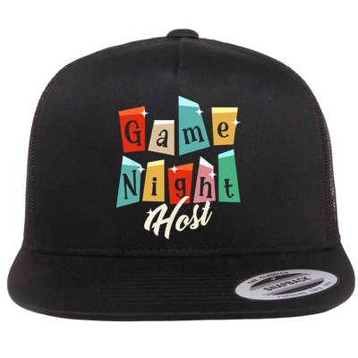 Family Game Night Game Night Host Flatbill Hat
