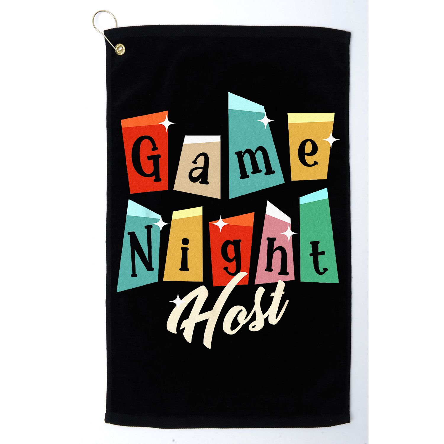 Family Game Night Game Night Host Golf Towel
