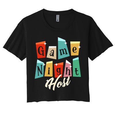 Family Game Night Game Night Host Crop Top