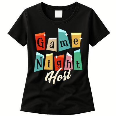Family Game Night Game Night Host Womens T-Shirt