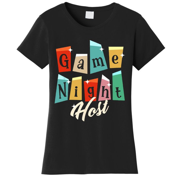 Family Game Night Game Night Host Women's T-Shirt