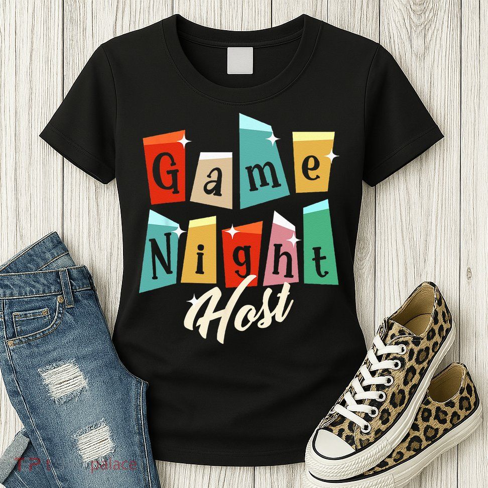 Family Game Night Game Night Host Womens T-Shirt