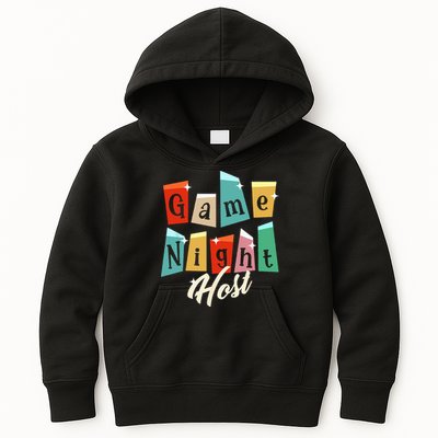 Family Game Night Game Night Host Kids Hoodie