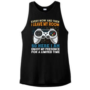 Funny Gamer Nerd Gaming Ladies PosiCharge Tri-Blend Wicking Tank