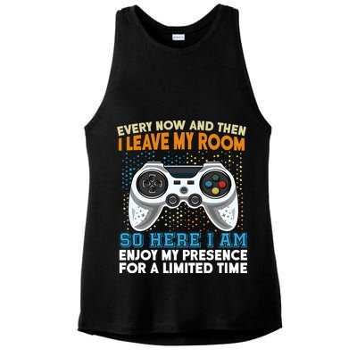 Funny Gamer Nerd Gaming Ladies PosiCharge Tri-Blend Wicking Tank