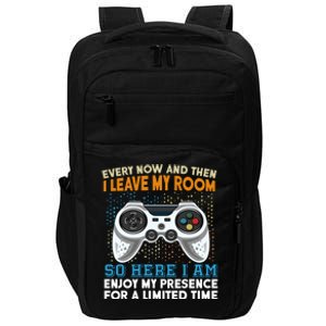 Funny Gamer Nerd Gaming Impact Tech Backpack