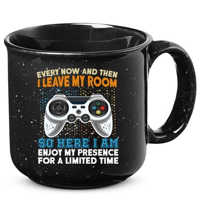 Funny Gamer Nerd Gaming 15oz Campfire Ceramic Mug